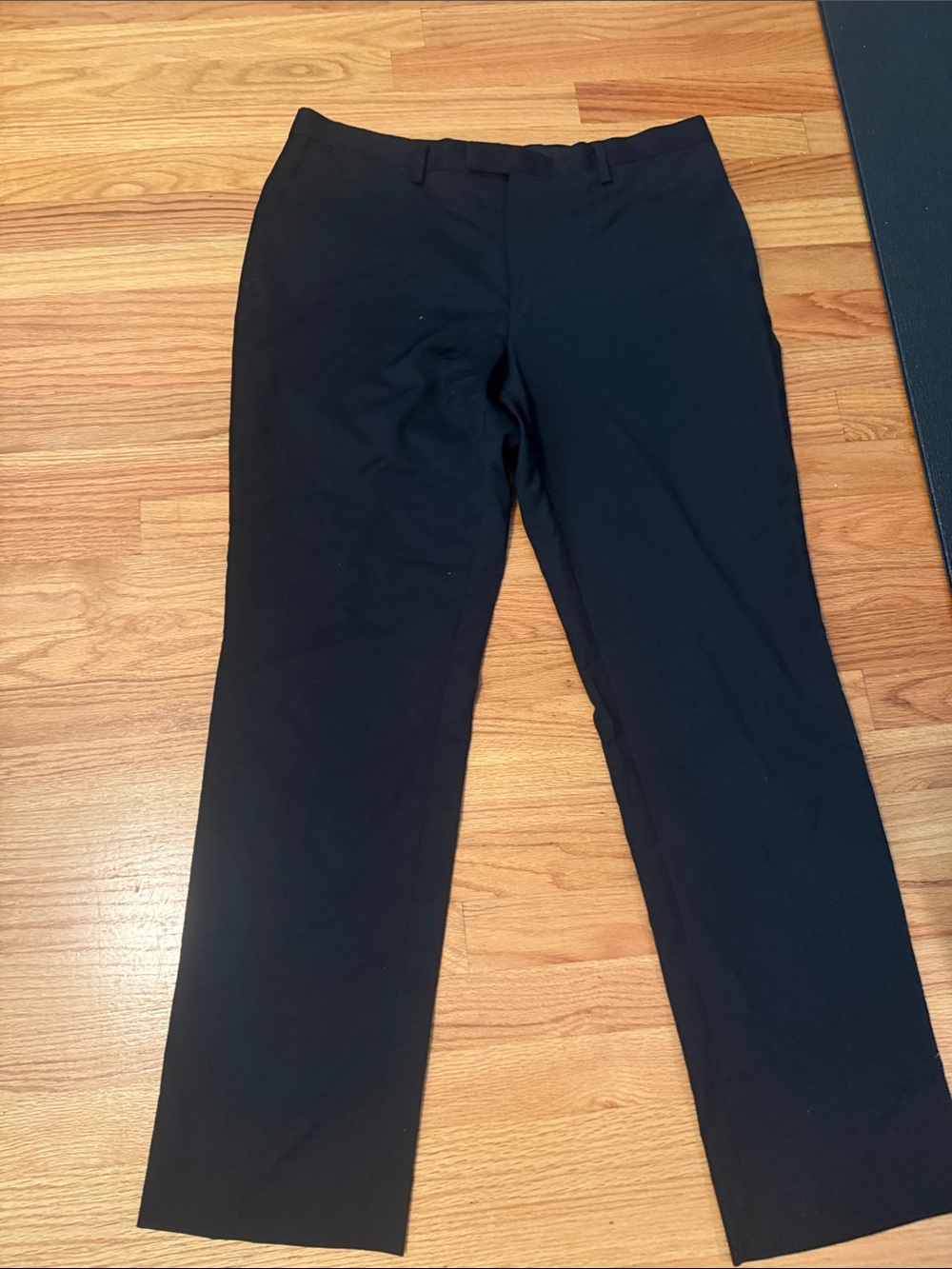 Banana Republic Men's Black Dress Pants - Tailored Straight